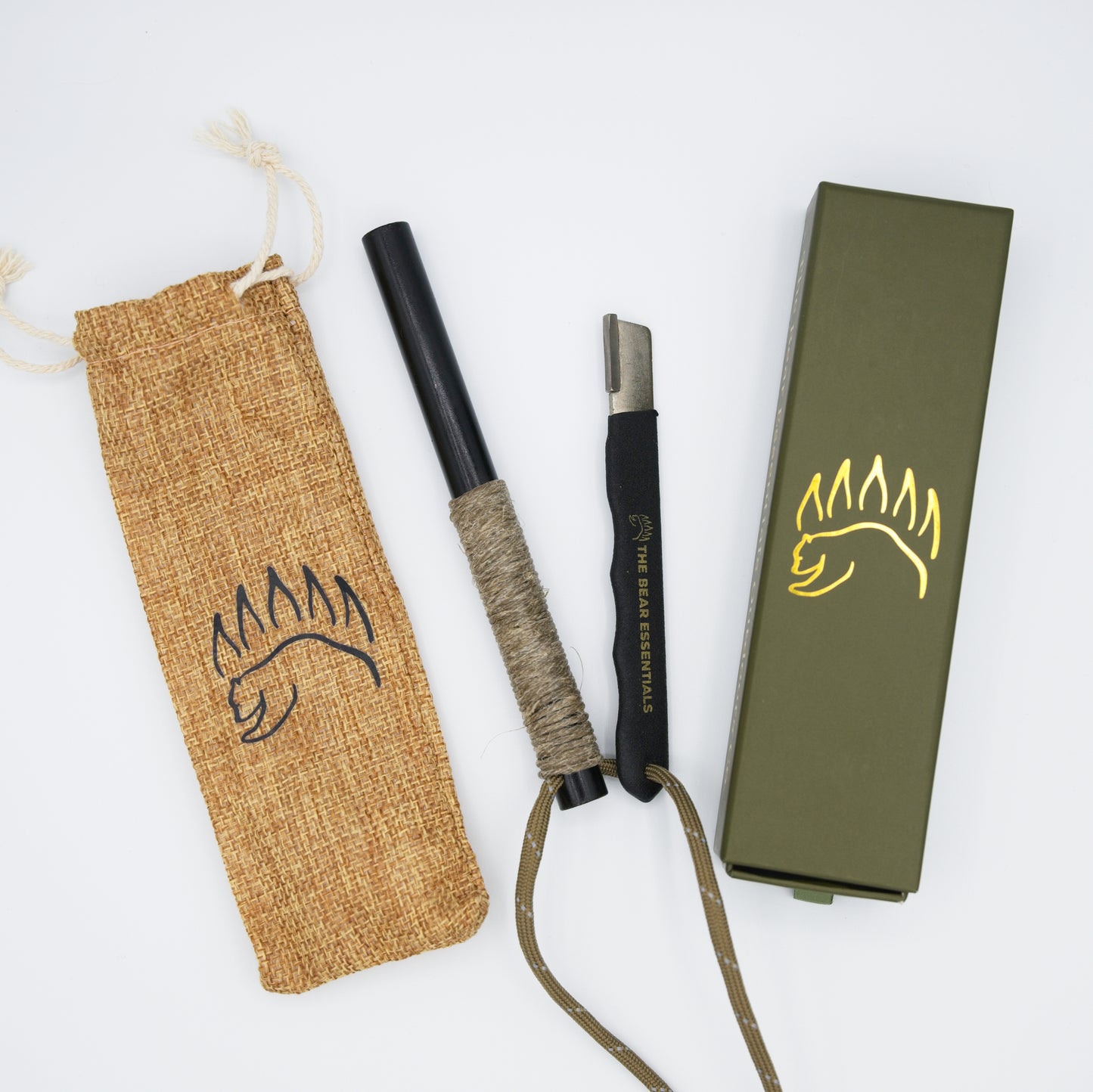 Ferro Rod & Tungsten Striker Kit