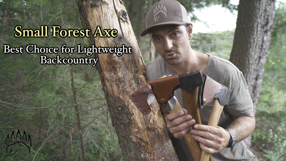 Small Forest Axe chop test: Efficient and precise on Deadwood tree