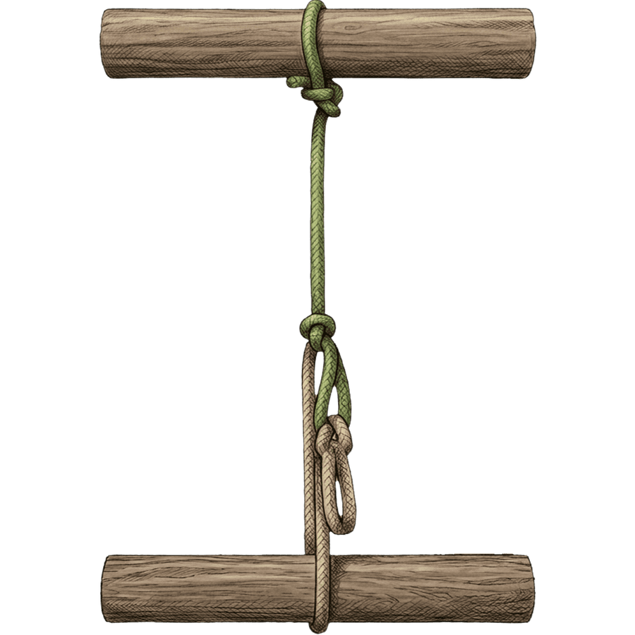 How to Tie the Trucker's Hitch (Slippery Half Hitch)