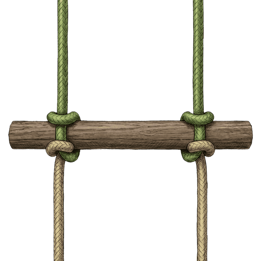How to Tie the Marlinspike Ladder