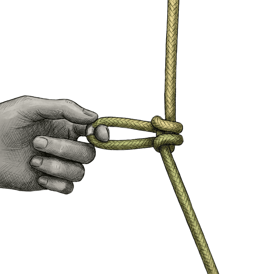 How to Tie the Alpine Butterfly (Hand Method)