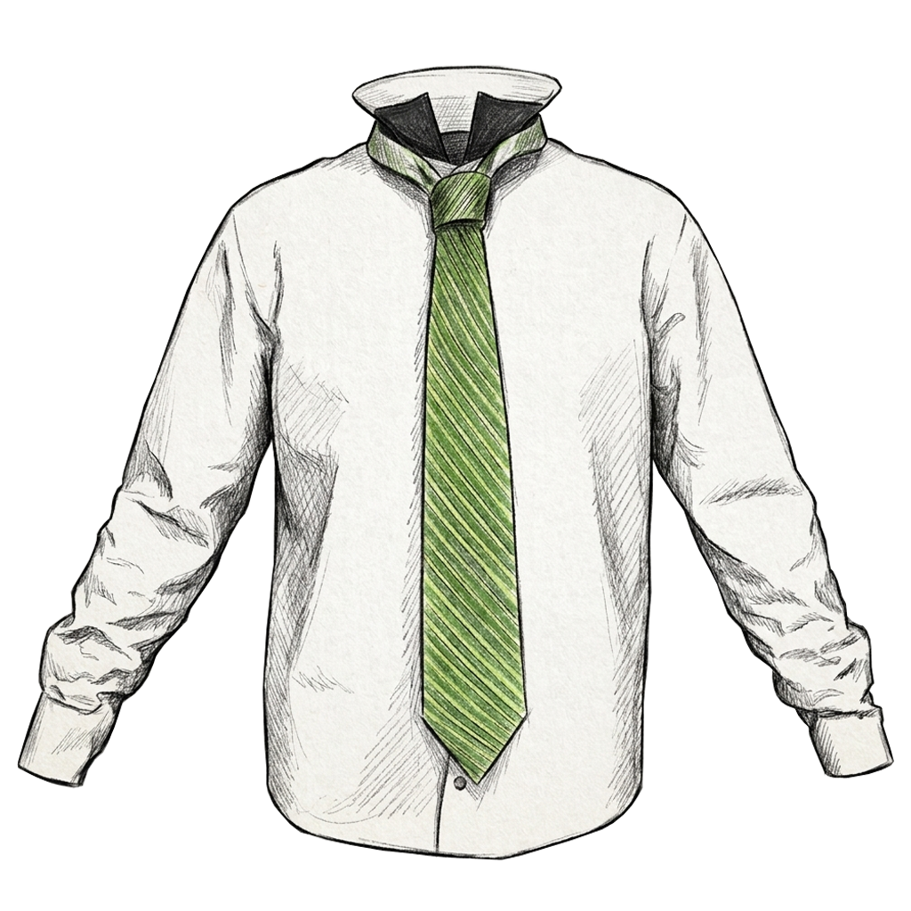 The finished Simple Neck Tie (Oriental Knot) - The Bear Essentials Outdoors Co.