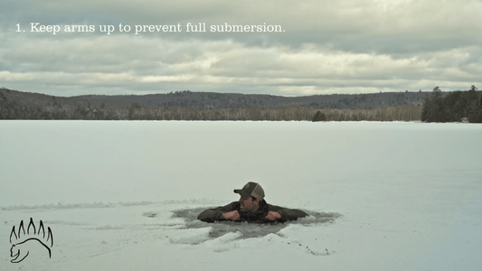 How to SELF RESCUE if you FALL THROUGH ICE ! - The Bear Essentials Outdoors Co.