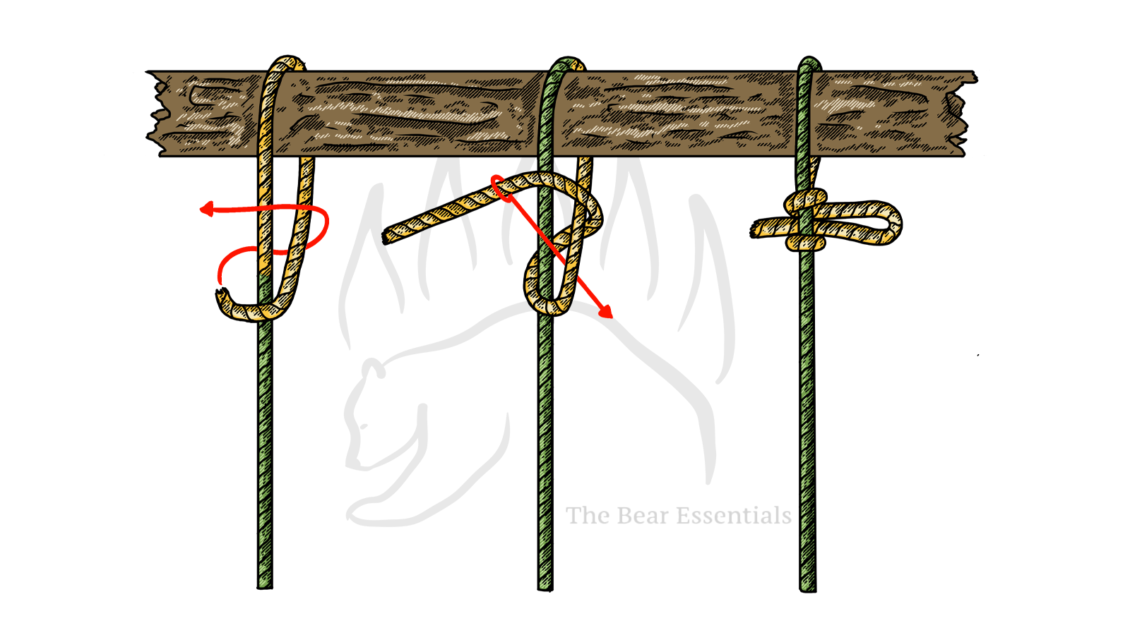 How to Tie the Slipped Buntline Hitch