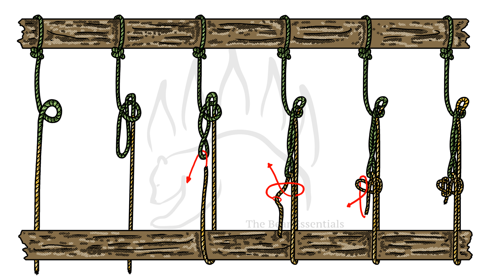 How to Tie the Truckie’s Hitch