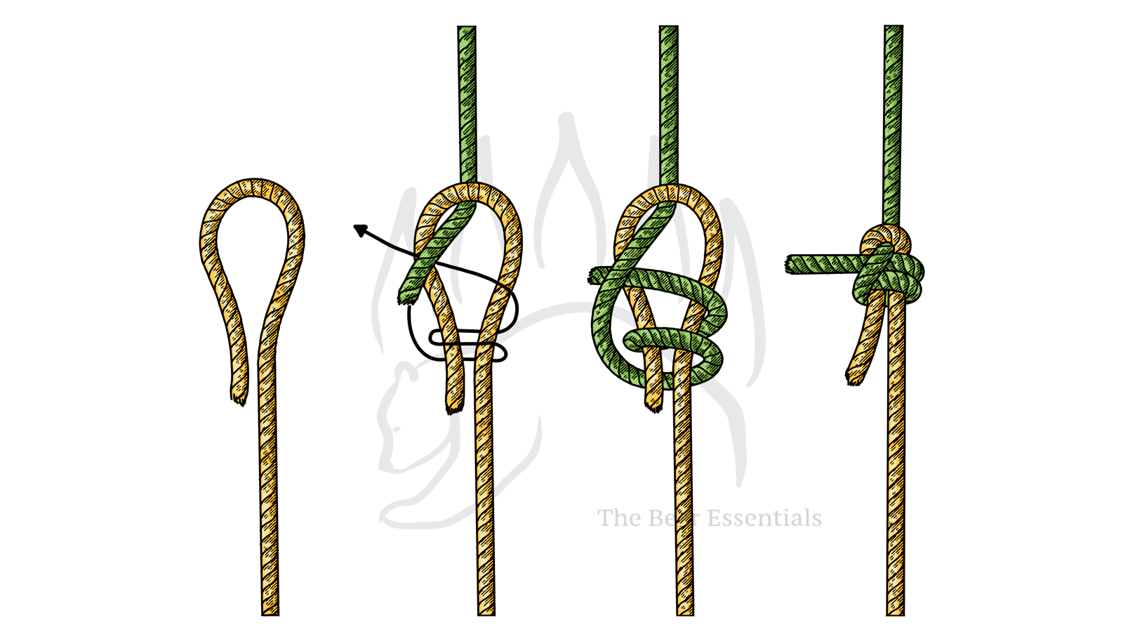 The Sheet Bend: How to Easily Tie Two Ropes Together