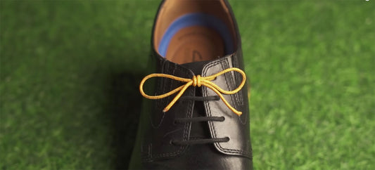 how to tie dress shoes using berluti knot method