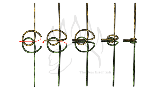 How to Tie the Alpine Butterfly Bend - The Bear Essentials Outdoors Co.