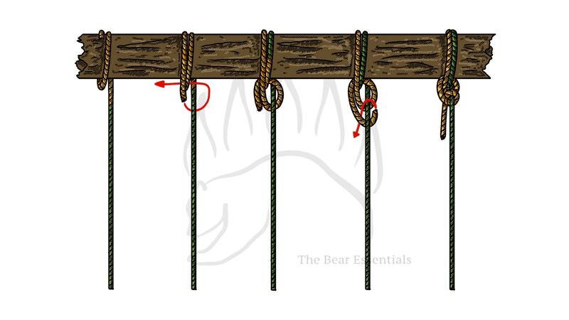 How to Tie The Anchor Hitch - The Bear Essentials Outdoors Co.