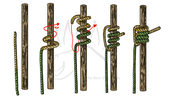 How To Tie the Blake's Hitch - The Bear Essentials Outdoors Co.