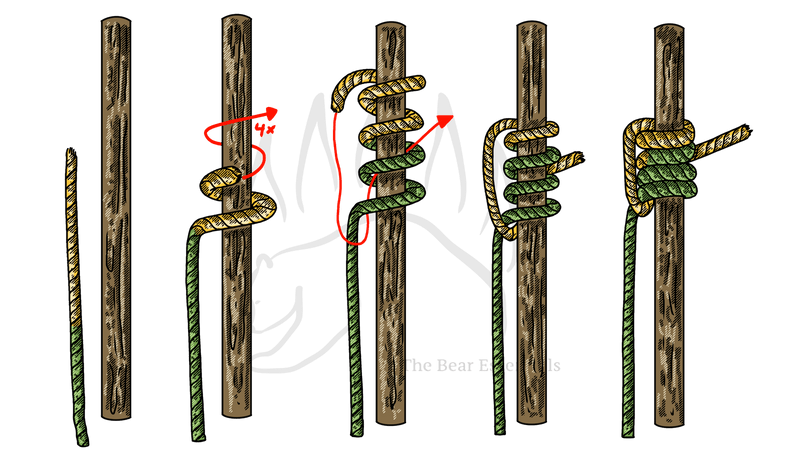 How To Tie the Blake's Hitch - The Bear Essentials Outdoors Co.