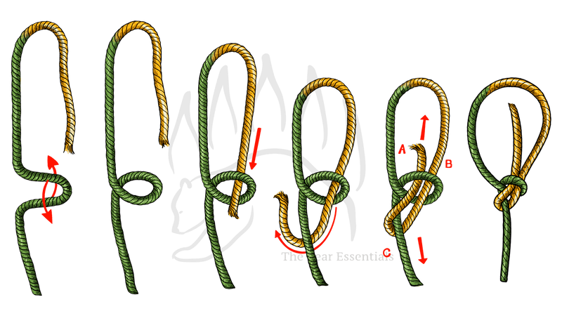 How to Tie The Bowline Knot - The Bear Essentials Outdoors Co.