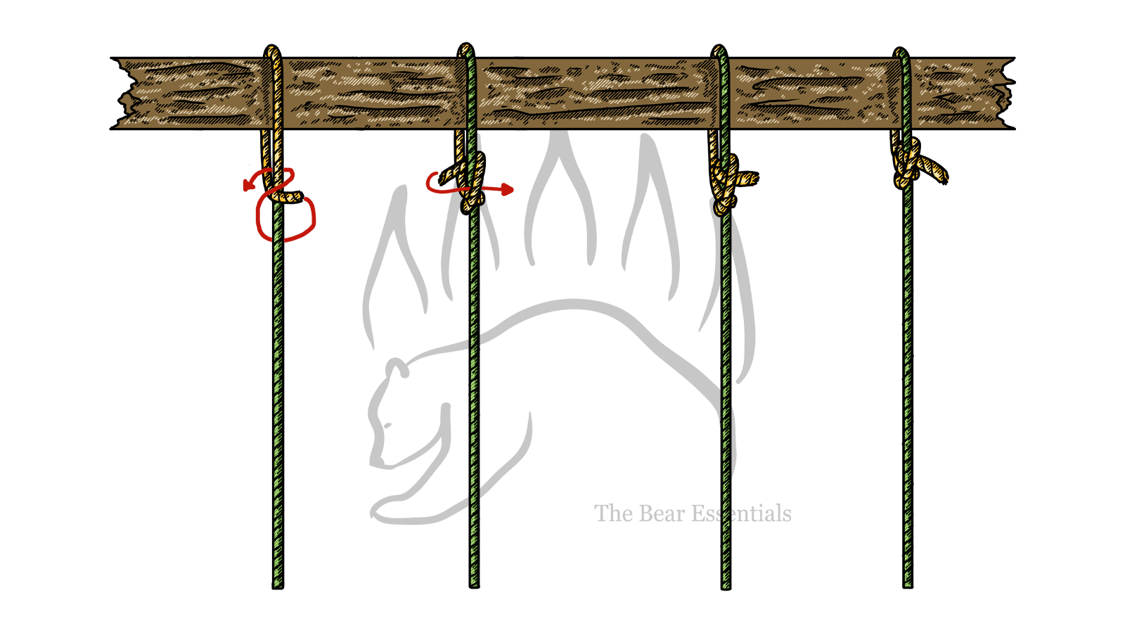 How to Tie the Buntline Hitch - The Bear Essentials Outdoors Co.