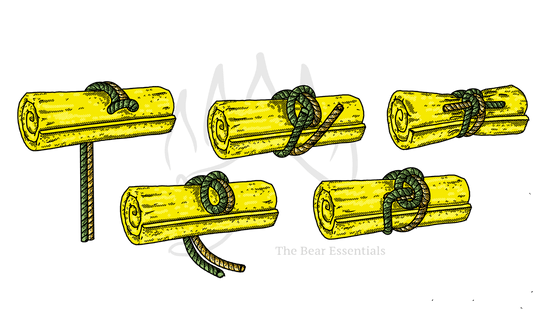 How to Tie the Bushcraft/Woodland Zip Tie - The Bear Essentials Outdoors Co.