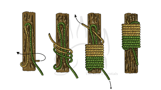 How to Tie the Common Whipping - The Bear Essentials Outdoors Co.