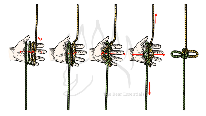 How to Tie the Double Alpine Butterfly Loop - The Bear Essentials Outdoors Co.