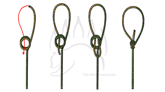 How to Tie the Double Bowline - The Bear Essentials Outdoors Co.