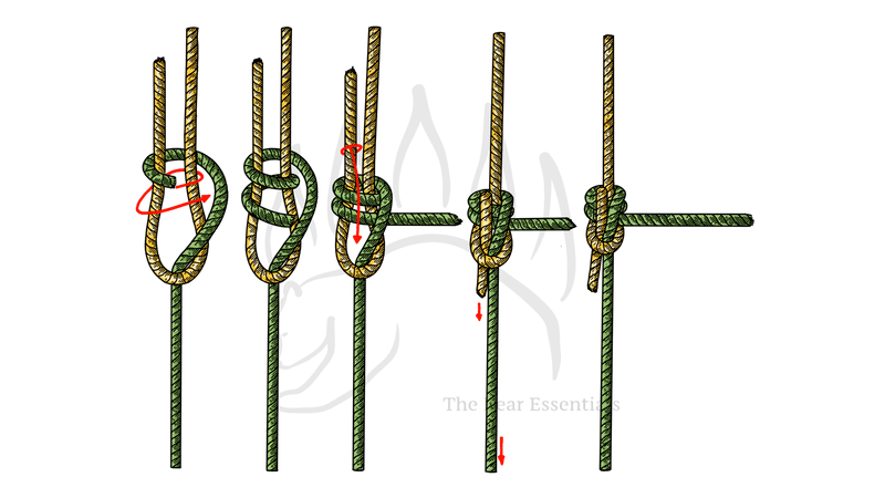 How to Tie the Double Dragon Bend - The Bear Essentials Outdoors Co.