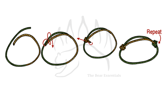 How to Tie the Double Rolling Hitch Bend - The Bear Essentials Outdoors Co.