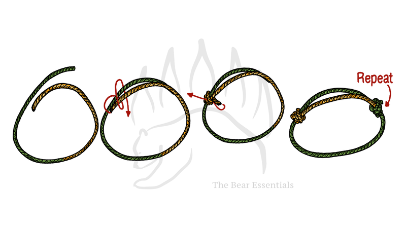 How to Tie the Double Rolling Hitch Bend - The Bear Essentials Outdoors Co.