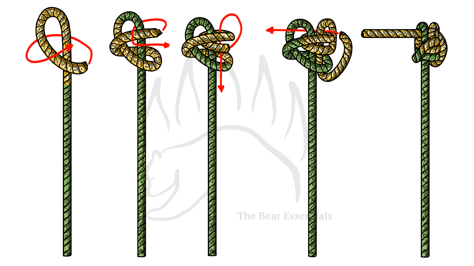 How to Tie the EStar Stopper Knot - The Bear Essentials Outdoors Co.