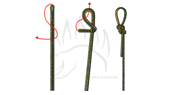 How to Tie the Figure Eight Loop - The Bear Essentials Outdoors Co.