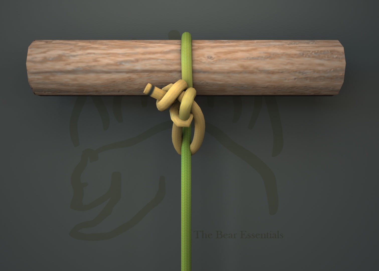 How to Tie the Honda Knot (Lariat Loop) - The Bear Essentials Outdoors Co.