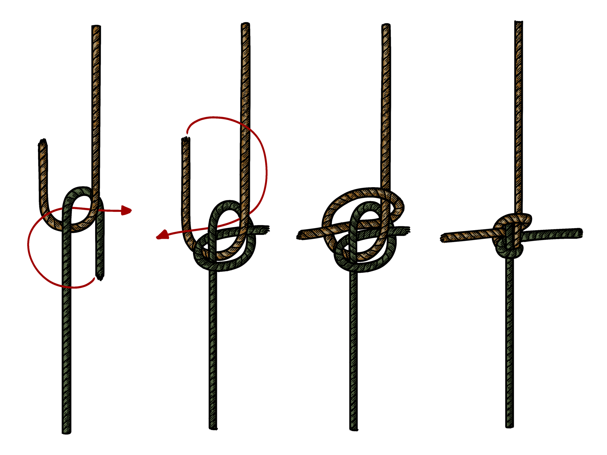 How to Tie the Hunter’s Bend - The Bear Essentials Outdoors Co.