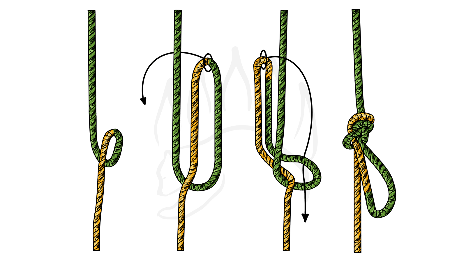 How to Tie The In-Line Figure Eight Knot - The Bear Essentials Outdoors Co.