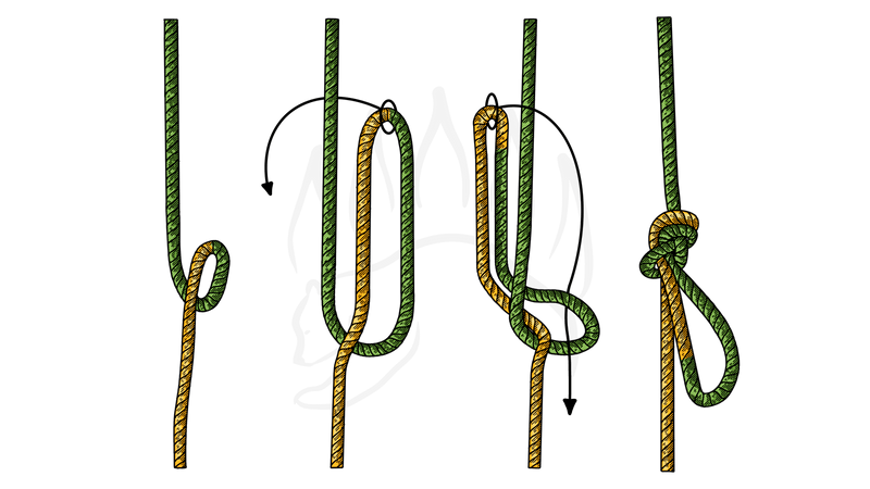 How to Tie The In-Line Figure Eight Knot - The Bear Essentials Outdoors Co.