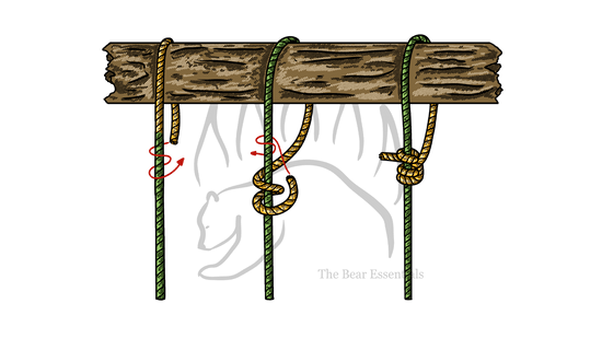 How to Tie the Jam Hitch - The Bear Essentials Outdoors Co.