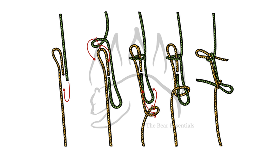 How to Tie the Kamikaze Knot - The Bear Essentials Outdoors Co.