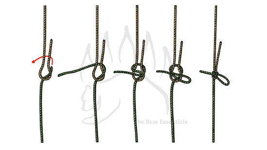 How to Tie the Lapp Knot - Bend Version - The Bear Essentials Outdoors Co.