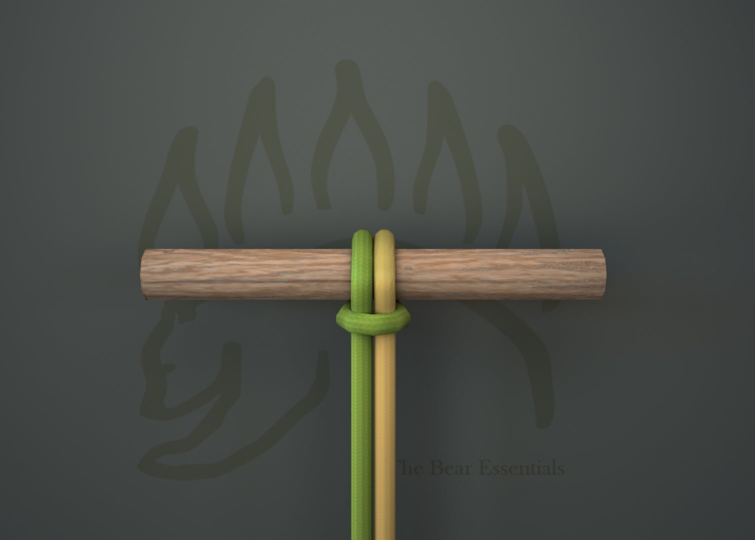 How to Tie the Larks Head (Cow Hitch) - The Bear Essentials Outdoors Co.