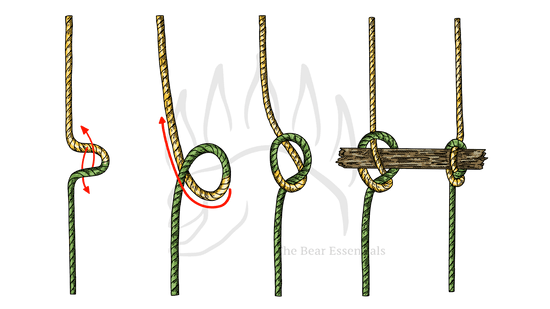 How To Tie the Marlinspike Hitch - The Bear Essentials Outdoors Co.