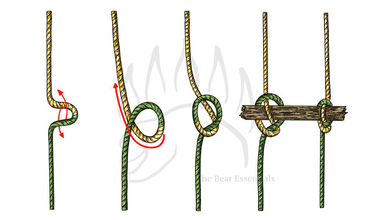 How To Tie the Marlinspike Hitch - The Bear Essentials Outdoors Co.