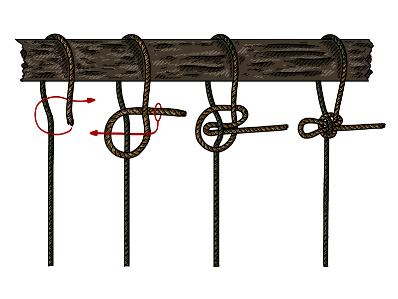 How to Tie The Mooring Hitch - The Bear Essentials Outdoors Co.