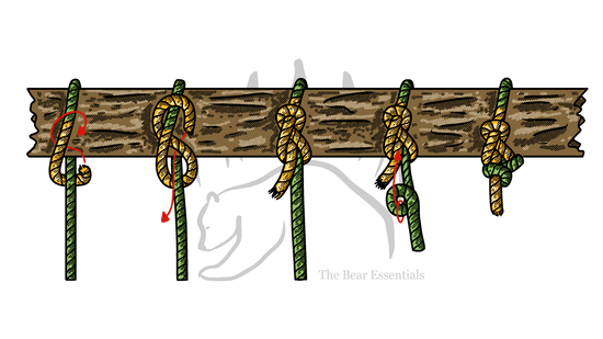 How to Tie the Packer’s Knot - The Bear Essentials Outdoors Co.