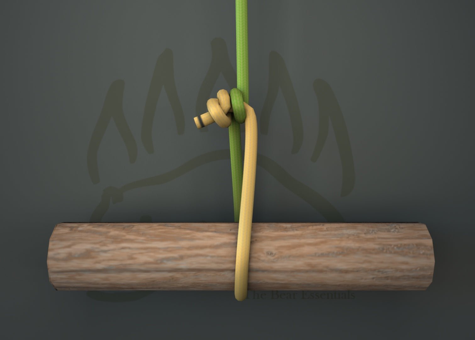 How to Tie the Safety Remote Release Hitch (Bell Ringer's Knot) - The Bear Essentials Outdoors Co.