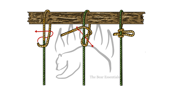 How to Tie the Slipped Buntline Hitch - The Bear Essentials Outdoors Co.