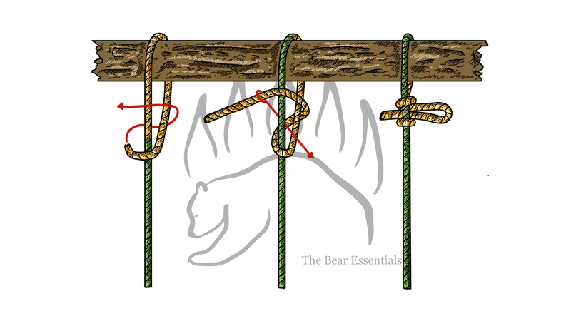 How to Tie the Slipped Buntline Hitch - The Bear Essentials Outdoors Co.