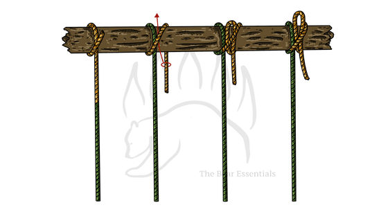 How to Tie The Slipped Clove Hitch - The Bear Essentials Outdoors Co.