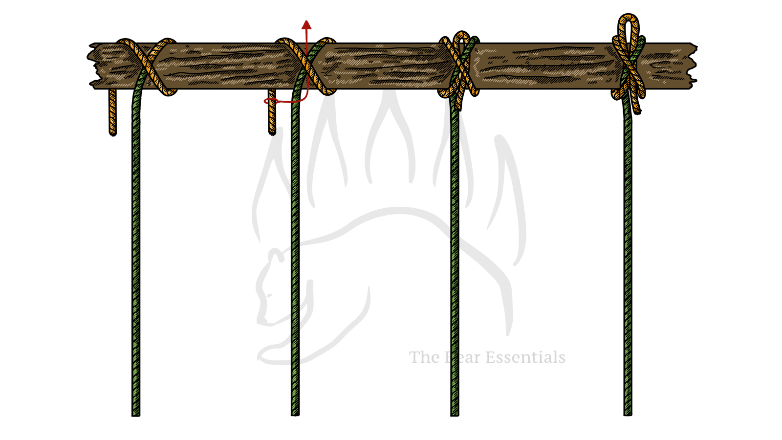 How to Tie the Slipped Constrictor Knot - The Bear Essentials Outdoors Co.