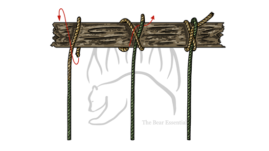 How to Tie the Slipped Ground Line Hitch - The Bear Essentials Outdoors Co.