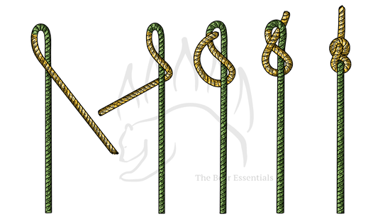 How to Tie The Standard Figure Eight Knot - The Bear Essentials Outdoors Co.