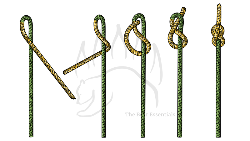How to Tie The Standard Figure Eight Knot - The Bear Essentials Outdoors Co.