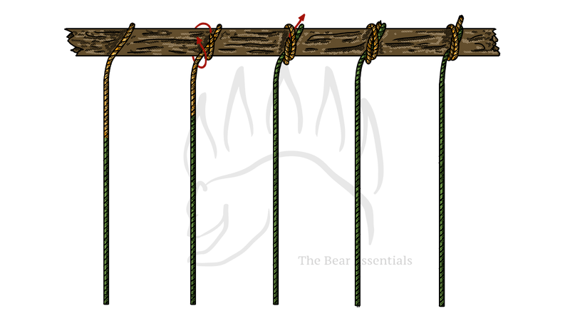 How to Tie The Strangle Knot - The Bear Essentials Outdoors Co.