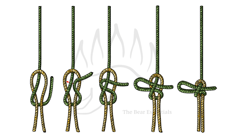 How to Tie the Tiller’s Hitch - The Bear Essentials Outdoors Co.