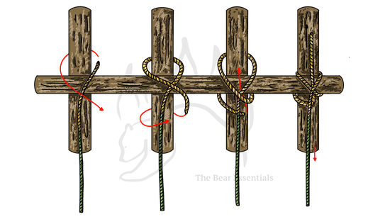 How to Tie the Transom Knot - The Bear Essentials Outdoors Co.