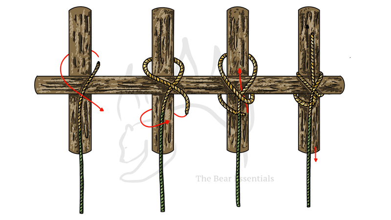 How to Tie the Transom Knot - The Bear Essentials Outdoors Co.